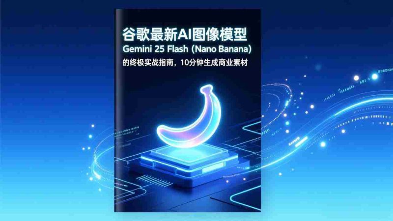 (17111期)谷歌最新AI图像模型Gemini 2.5 Flash(Nano Banana)的终极实战指南,10分钟生成商业素材-金启