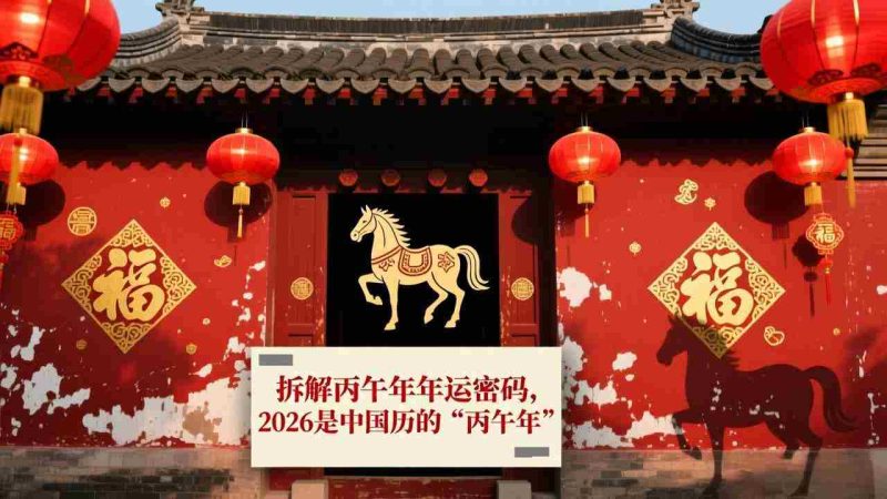 （17038期）付费文章：拆解丙午年年运密码，2026是中国历的“丙午年”-金启