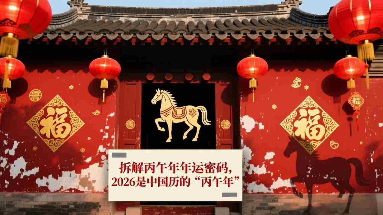 （17038期）付费文章：拆解丙午年年运密码，2026是中国历的“丙午年”-金启