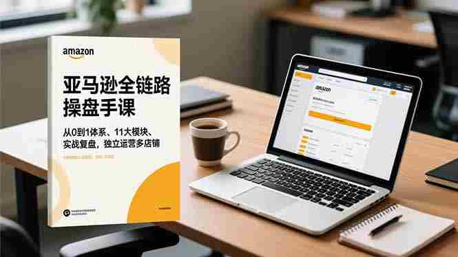 （16788期）亚马逊全链路操盘手课，从0到1体系、11大模块、实战复盘，独立运营多店铺-金启