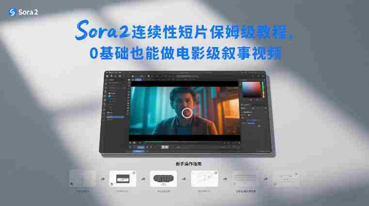 Sora2连续性短片保姆级教程，0基础也能做电影级叙事视频-金启