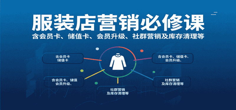 服装店营销必修课：含会员卡、储值卡、会员升级、社群营销及库存清理等-金启