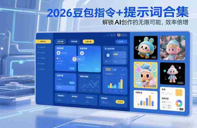 2026豆包指令+提示词合集，解锁AI创作的无限可能，效率倍增-金启