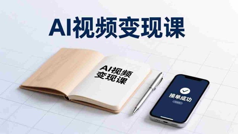 （17065期）AI视频变现课，学完即可创作短片、接商单，实现副业增收，单项目报价可达千元-金启