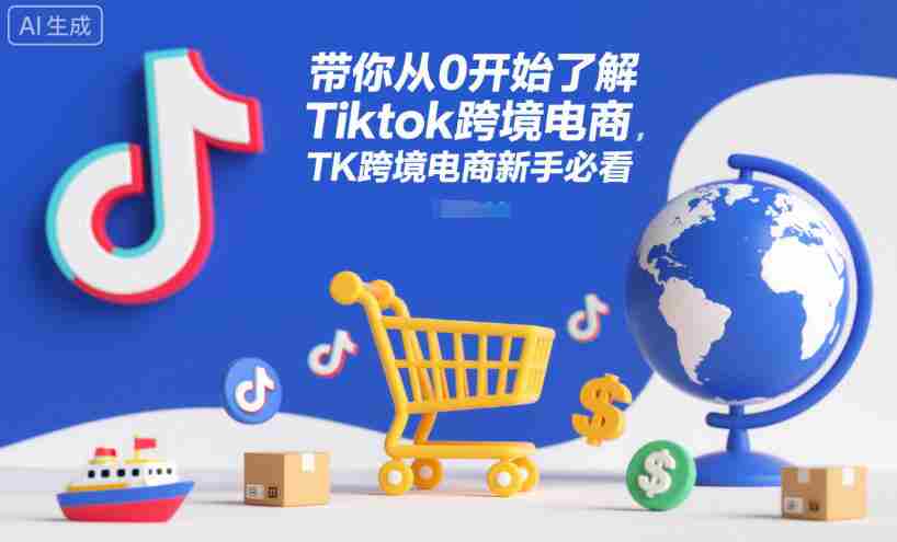 带你从0开始了解Tiktok跨境电商，TK跨境电商新手必看-金启