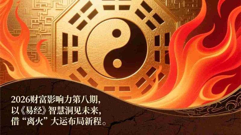 （17418期）2026财富影响力第八期，以《易经》智慧洞见未来，借“离火”大运布局新程-金启