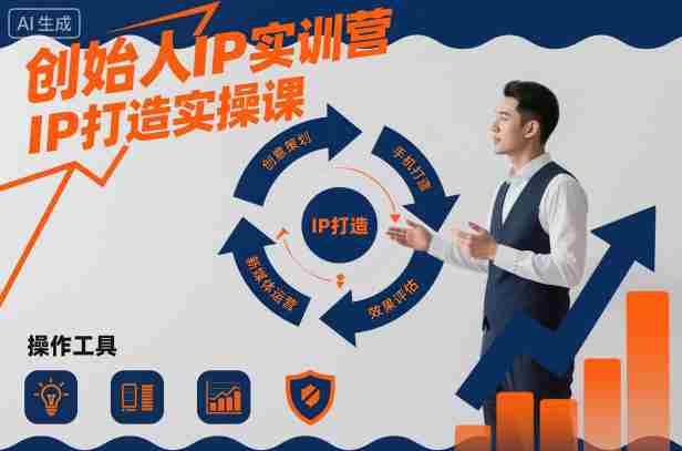 创始人IP实训营，IP打造实操课-金启