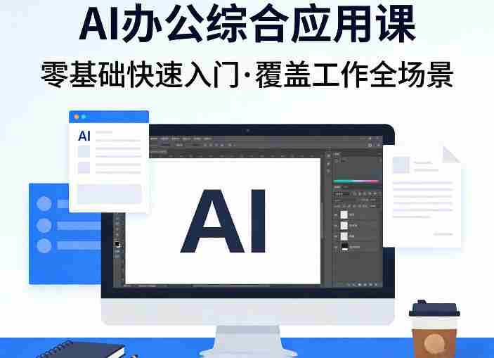 AI办公综合应用课，零基础快速入门，覆盖了工作中各种应用场景-金启创业网 - 网上赚钱方法教程大全 - www.jinqi6.top