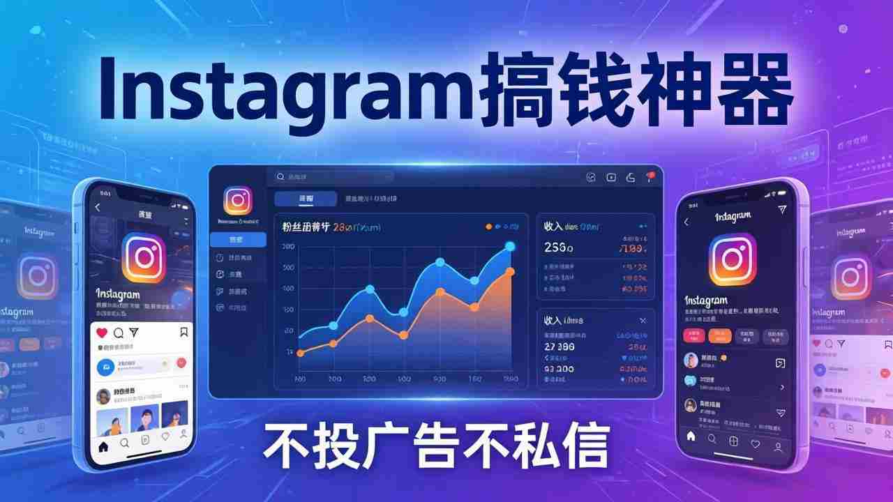 （17731期）Instagram搞钱神器：月涨6万粉+月入5万刀，不投广告不私信，靠算法+低价产品-金启创业网 - 网上赚钱方法教程大全 - www.jinqi6.top