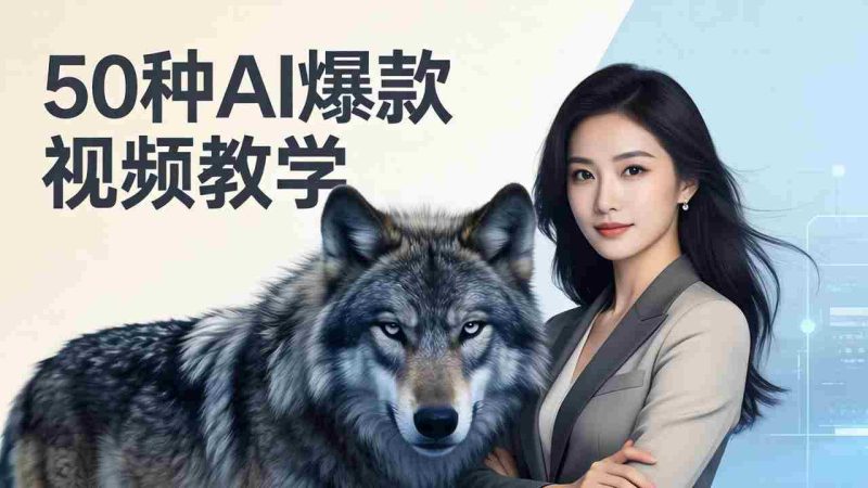 （17815期）50种AI爆款视频教学：影视级古诗词+治愈萌宠+山海经蛟龙，高阶宝典商业落地-金启创业网 - 网上赚钱方法教程大全 - www.jinqi6.top