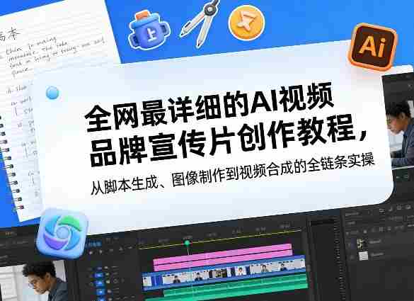 全网最详细的AI视频品牌宣传片创作教程，从脚本生成、图像制作到视频合成的全链条实操-金启创业网 - 网上赚钱方法教程大全 - www.jinqi6.top