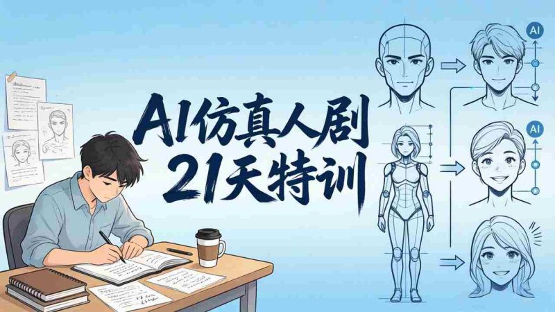 （18082期）AI仿真人剧21天特训-更新：从剧本到成片全流程实战，掌握角色一致性与变现方法-金启创业网 - 网上赚钱方法教程大全 - www.jinqi6.top