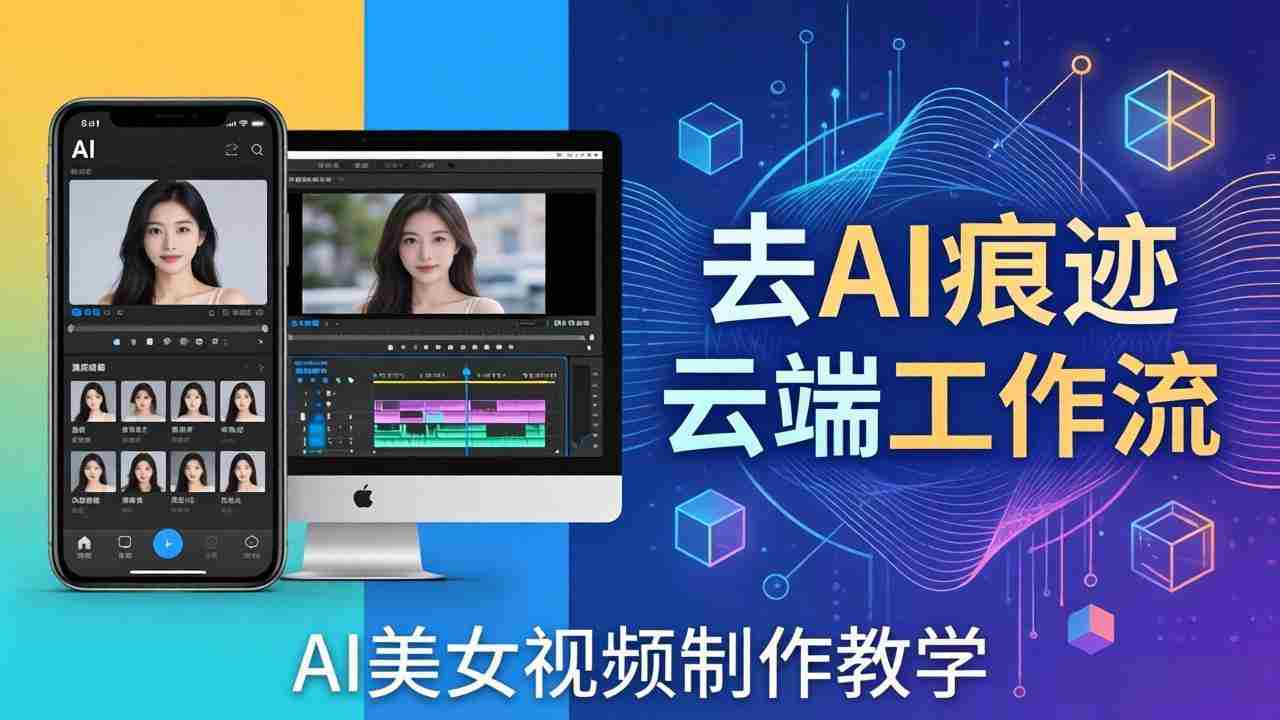 （17928期）AI美女视频制作教学：去AI痕迹，云端工作流出图，手机电脑均可，不需要配置-金启创业网 - 网上赚钱方法教程大全 - www.jinqi6.top