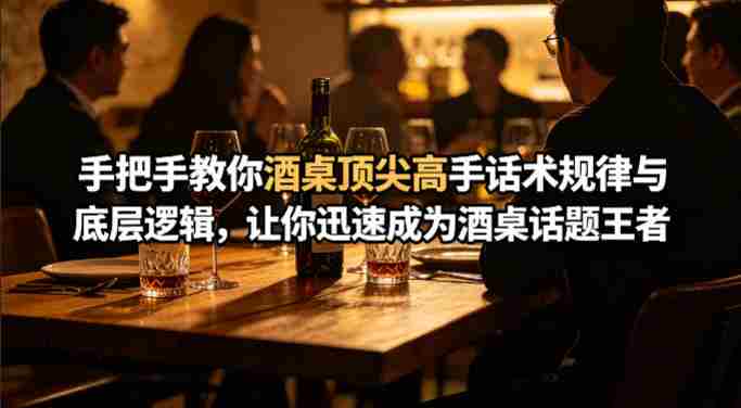 付费文章：手把手教你酒桌顶尖高手话术规律与底层逻辑，让你迅速成为酒桌话题王者(二十年全网独家经验分享)-金启创业网 - 网上赚钱方法教程大全 - www.jinqi6.top