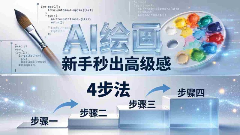（18225期）AI绘画入门别再硬磕了！即梦4步法：万能提示词公式+BRTR框架，新手秒出高级感-金启创业网 - 网上赚钱方法教程大全 - www.jinqi6.top