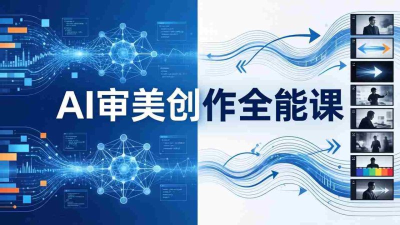 （17973期）AI审美创作全能课：MJ+Seedance+模型训练+影视分镜+编剧，一站式掌握AI艺术创作-金启创业网 - 网上赚钱方法教程大全 - www.jinqi6.top