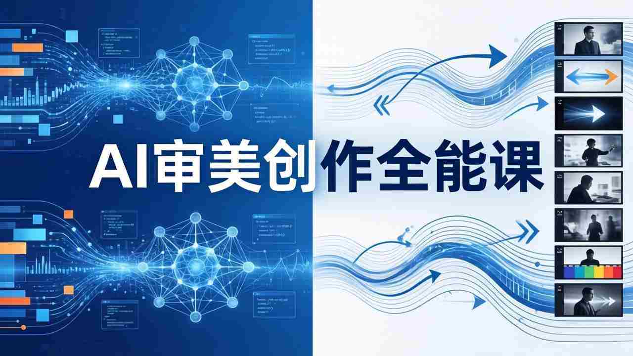 （17973期）AI审美创作全能课：MJ+Seedance+模型训练+影视分镜+编剧，一站式掌握AI艺术创作-金启创业网 - 网上赚钱方法教程大全 - www.jinqi6.top