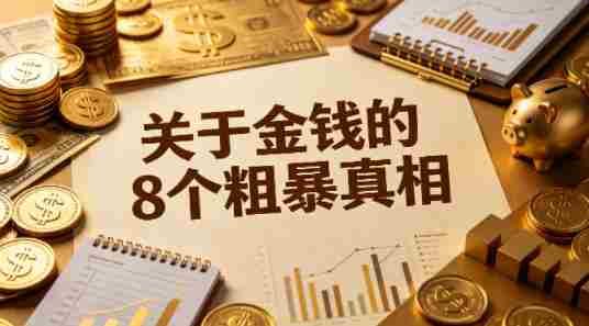 某公众号付费文章：关于金钱的8个粗暴真相-金启创业网 - 网上赚钱方法教程大全 - www.jinqi6.top