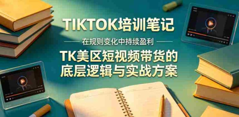 视界跨境TIKTOK4月17培训笔记,在规则变化中持续盈利,TK美区短视频带货的底层逻辑与实战方案【文档】-金启创业网 - 网上赚钱方法教程大全 - www.jinqi6.top