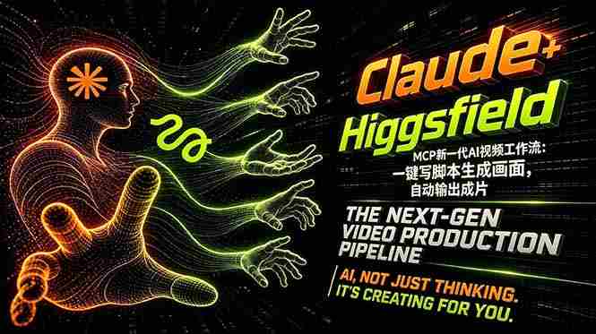 (18345期)Claude+Higgsfield MCP新一代AI视频工作流:一键写脚本生成画面,自动输出成片-金启创业网 - 网上赚钱方法教程大全 - www.jinqi6.top