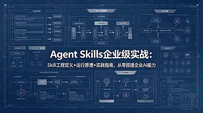 (18565期)Agent Skills企业级实战:Skill工程定义+运行原理+实践指南,从零搭建企业AI能力-金启创业网 - 网上赚钱方法教程大全 - www.jinqi6.top