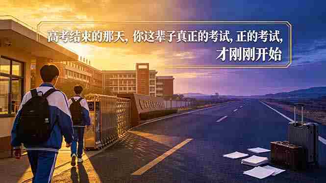（18968期）付费文章：高考结束的那天，你这辈子真正的考试，才刚刚开始-金启创业网 - 网上赚钱方法教程大全 - www.jinqi6.top