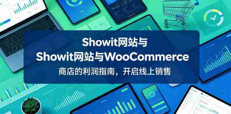Showit网站与WooCommerce商店的利润指南,开启线上销售【原创双语字幕】-金启创业网 - 网上赚钱方法教程大全 - www.jinqi6.top