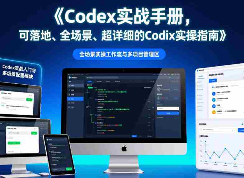 Codex实战手册,可落地、全场景、超详细的Codex实操指南-金启创业网 - 网上赚钱方法教程大全 - www.jinqi6.top