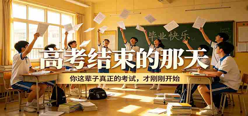 公众号付费文章《高考结束的那天，你这辈子真正的考试，才刚刚开始》-金启创业网 - 网上赚钱方法教程大全 - www.jinqi6.top