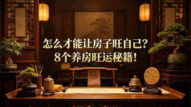 （19023期）付费文章：怎么才能让房子旺自己？8个养房旺运秘籍！-金启创业网 - 网上赚钱方法教程大全 - www.jinqi6.top