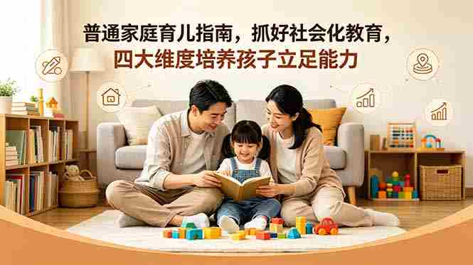 （18755期）付费文章：普通家庭育儿指南，抓好社会化教育，四大维度培养孩子立足能力-金启创业网 - 网上赚钱方法教程大全 - www.jinqi6.top