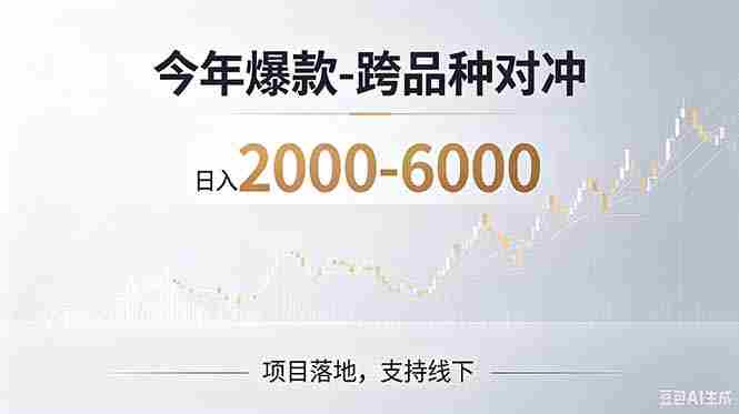 （19150期）2026创业新风口—跨品种对冲震撼首发！日收益2000-6000+，项目绿色长久，安全稳健-金启创业网 - 网上赚钱方法教程大全 - www.jinqi6.top