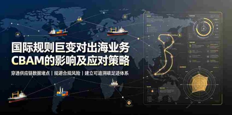 国际规则巨变对出海业务CBAM的影响及应对策略，帮助企业穿透供应链数据堵点，规避合规风险-金启创业网 - 网上赚钱方法教程大全 - www.jinqi6.top