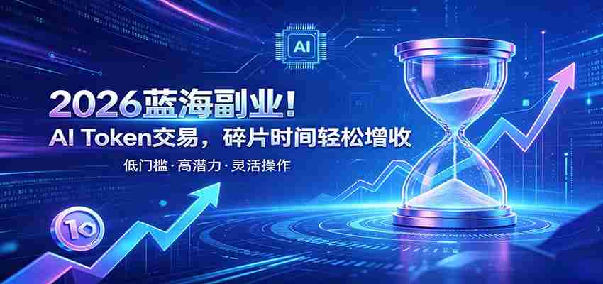 AI Token算力赛道！普通人可入局的数字副业，零门槛快速起步-金启创业网 - 网上赚钱方法教程大全 - www.jinqi6.top