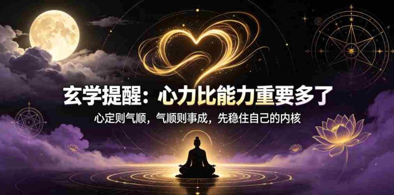 付费文章：玄学提醒：心力比能力重要多了-金启创业网 - 网上赚钱方法教程大全 - www.jinqi6.top