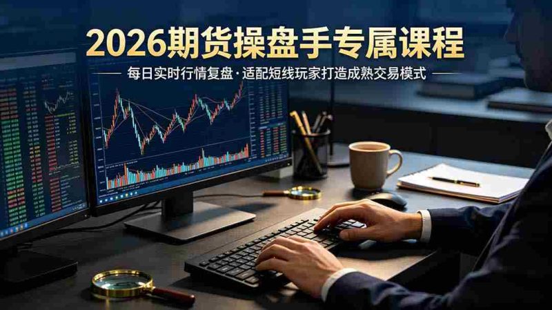 （19300期）2026期货操盘手专属课程-更新7月11，每日实时行情复盘，适配短线玩家打造成熟交易模式-金启创业网 - 网上赚钱方法教程大全 - www.jinqi6.top